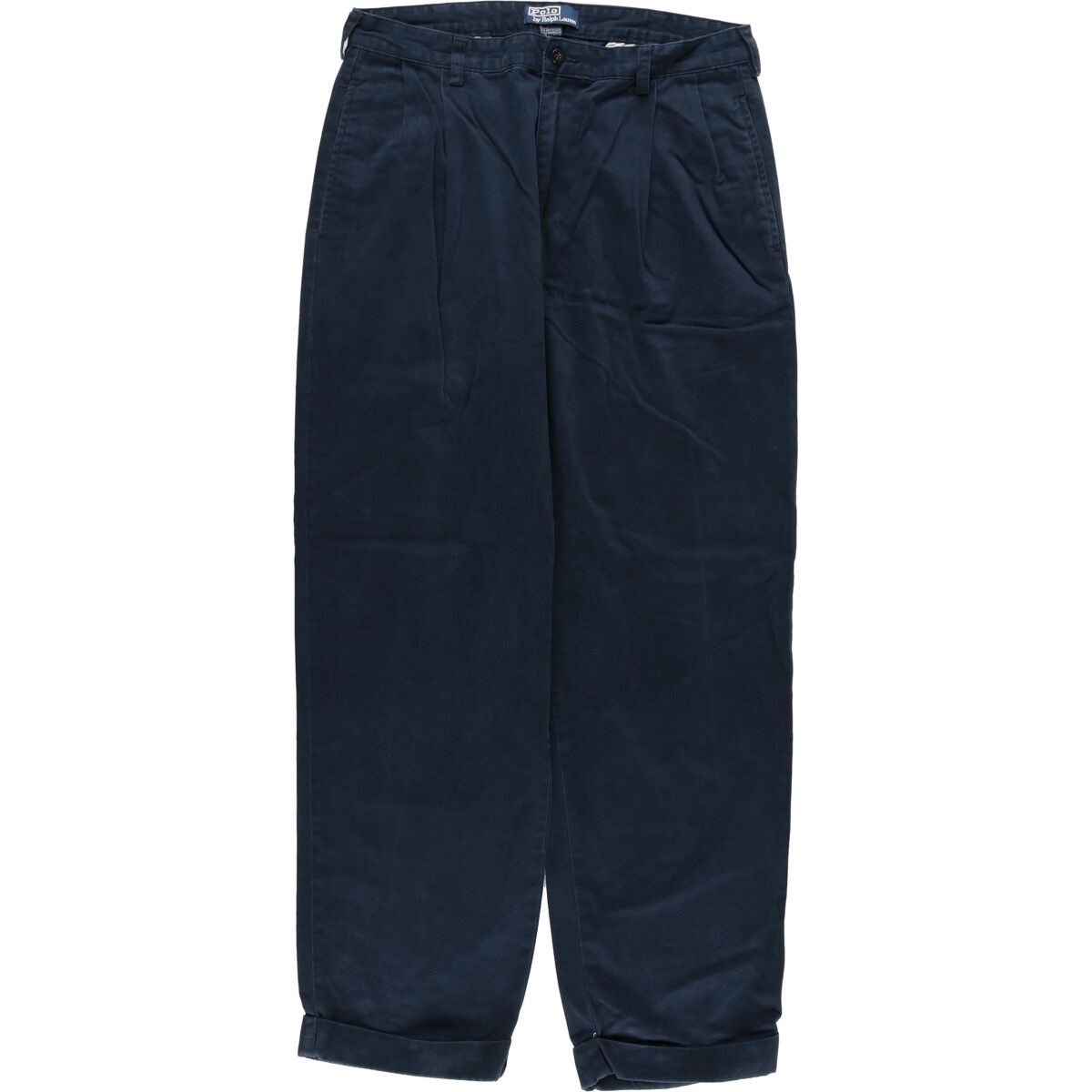 古着 ラルフローレン Ralph Lauren POLO by Ralph Lauren ツータック チノパンツ メンズw33相当/eaa466071