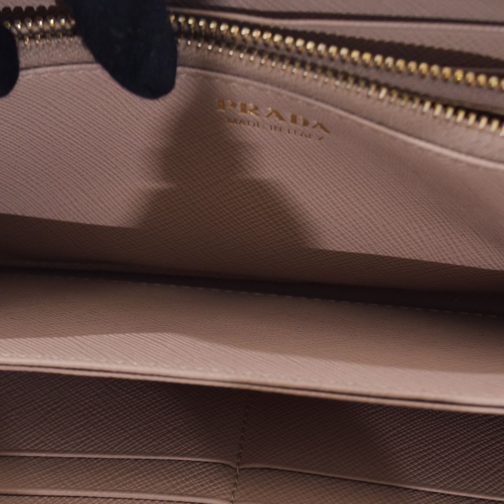中古USED PRADA 財布 長財布 サフィアーノ CAMMEO 2250001914044