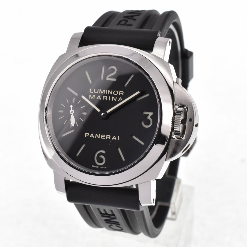 パネライ PANERAI PAM00111 ルミノール マリーナ 裏スケ 手巻き メンズ良品内箱付き M#129602 - メルカリ