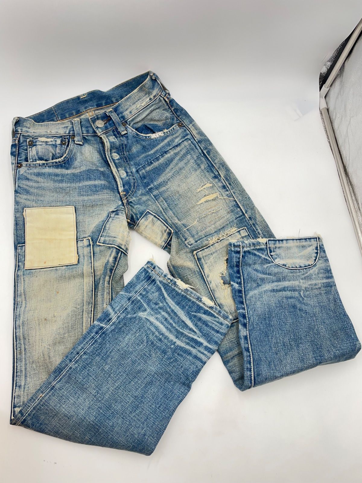 256072182 リーバイス 青山 100本 1960年復刻 リーバイス501再現復刻 W27