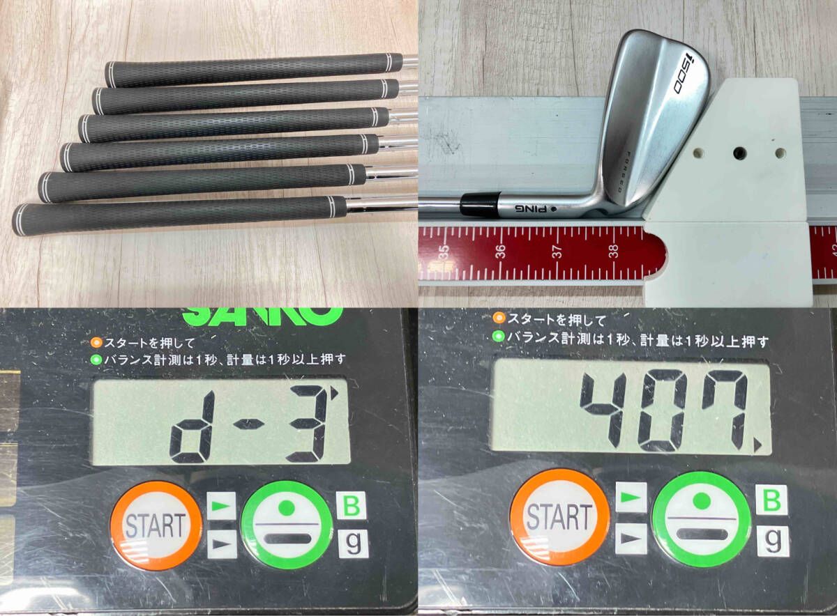 綺麗な PING i 500 アイアンセット ピン FLEX S200 6本セット 5-9.W 男性右利き用 ゴルフクラブ 【最短翌日配送】