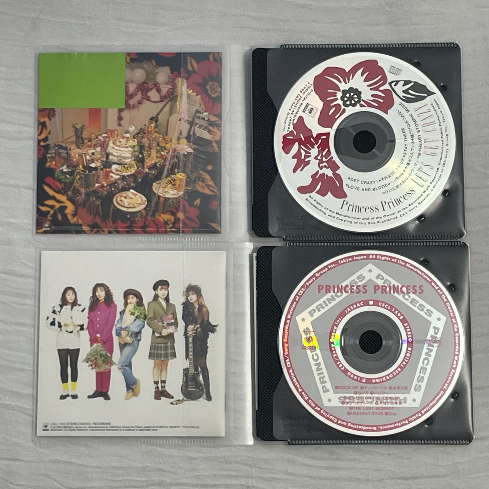 メルカリshops プリンセス プリンセス お買い得 特別奉仕品 アルバム 5点セット 中古cd