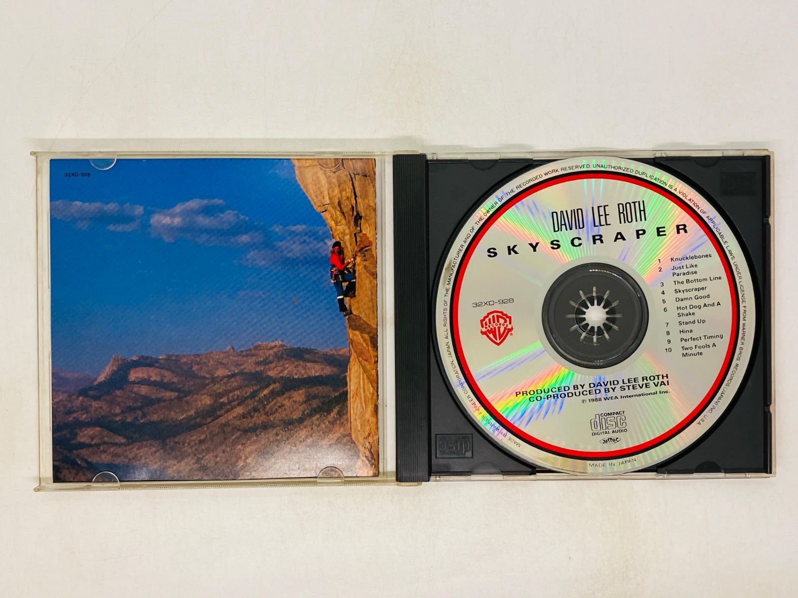 CD デヴィッド・リー・ロス SKYSCRAPER スカイスクレイパー DAVID LEE