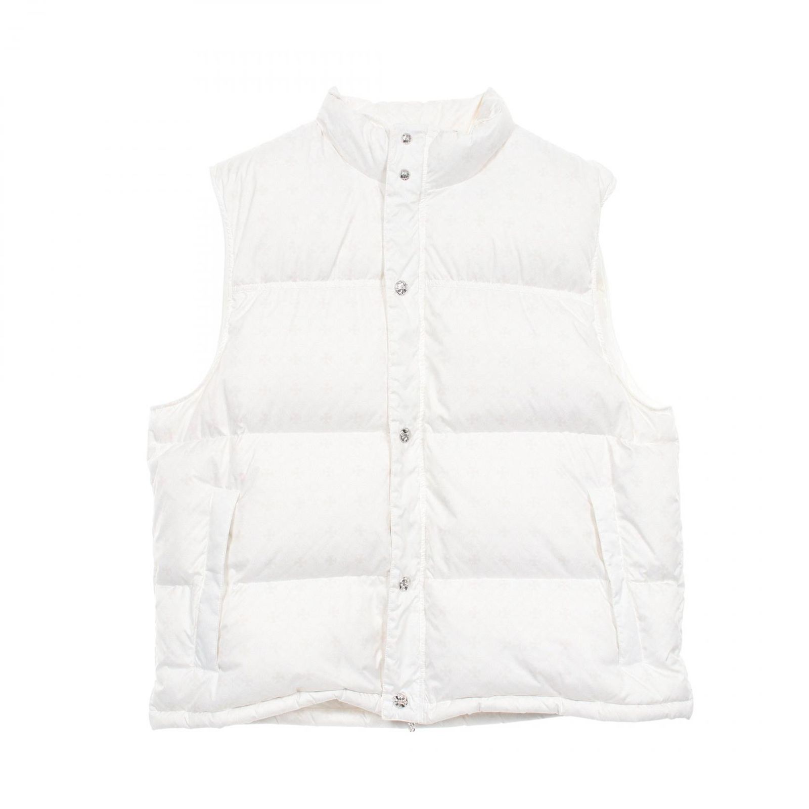 CHROME HEARTS クロムハーツ STIFF VEST CHプラス クロスボールボタン 