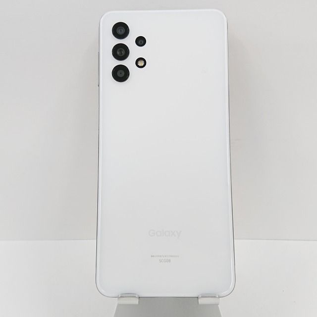 新品/未使用 SAMSUNG Galaxy A32 5G au ホワイト/白 - スマートフォン ...