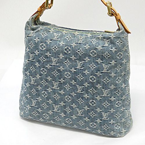 ☆極美品 LOUIS VUITTON 脈打つ ショルダー バギーGMモノグラムデニム
