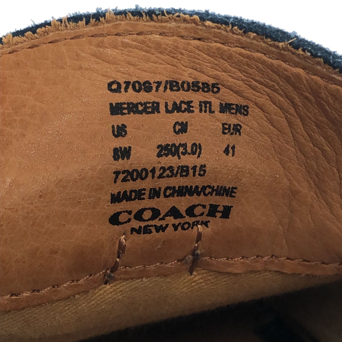 COACH コーチ フリース シアリング モカシンシューズ スウェード 靴 COACH コーチ フリース シアリング モカシンシューズ スウェード 靴