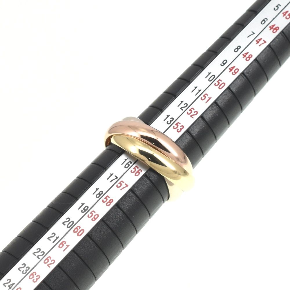 カルティエ CARTIER トリニティ 3連リング サイズ55/JP15