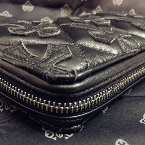 Chrome Hearts クロムハーツ メンズ 小銭入れ 革 財布 シープスキン