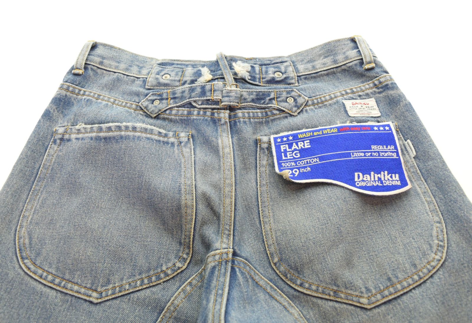 ダイリク DAIRIKU SUGARHILL BEAMS Joint Gig Flare Denim Pants デニムパンツ 青 デニム ブルー  29 103MB-133 - メルカリ