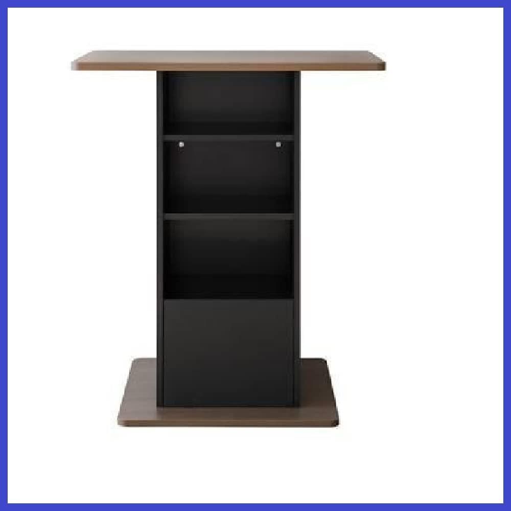 カウンター下収納 Baron 引き出し 棚付き 木目 バロン