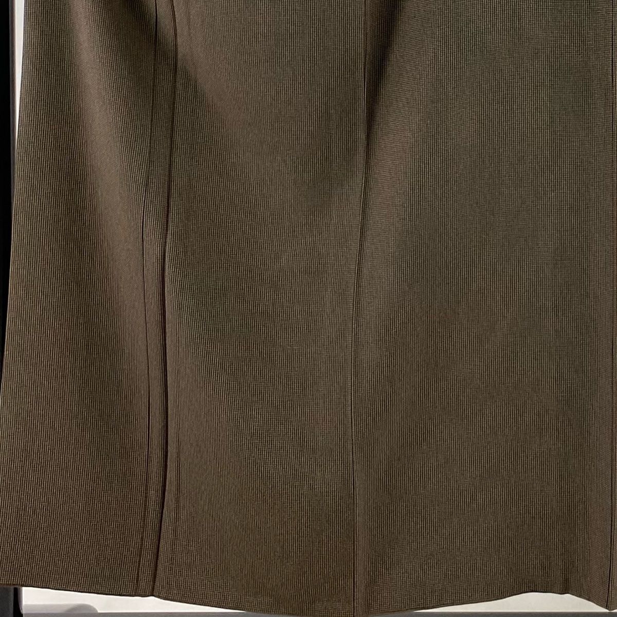 江戸小紋 身丈155cm 裄丈61cm S 袷 落款 角通し 焦茶色 正絹