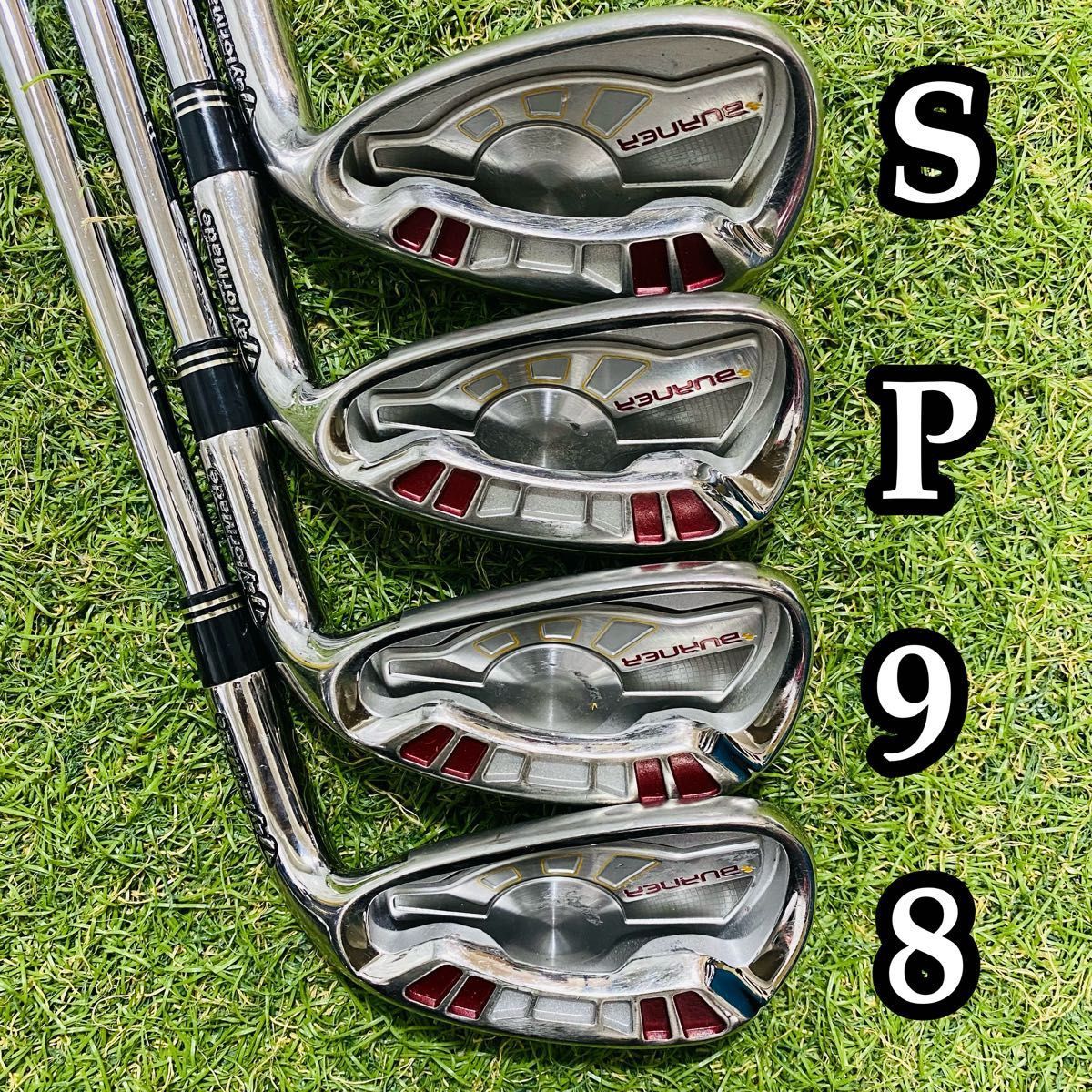 【良品】初心者推奨 テーラーメイド バーナー メンズアイアンセット 8本 R 良品】初心者推奨 テーラーメイド バーナー メンズアイアンセット 8本