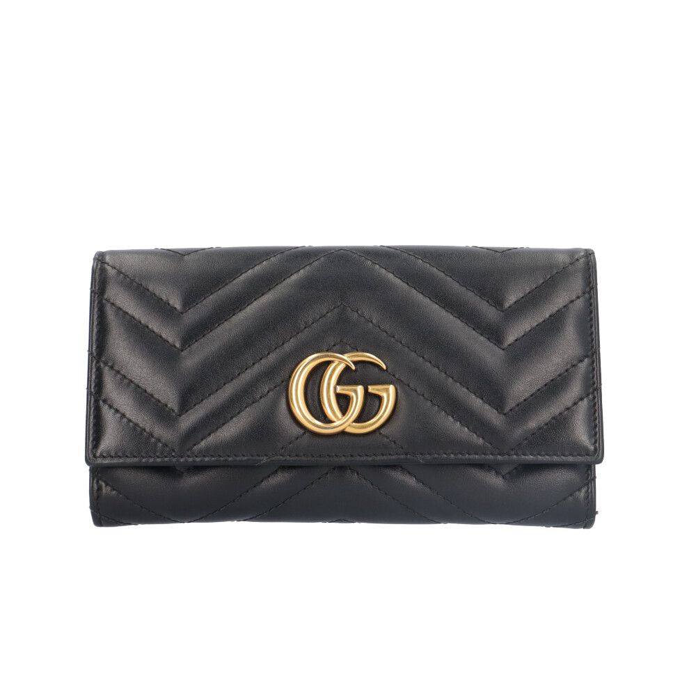 グッチ ダブルGコンチネンタルウォレット 長財布 レザー 443436 レディース GUCCI グッチ