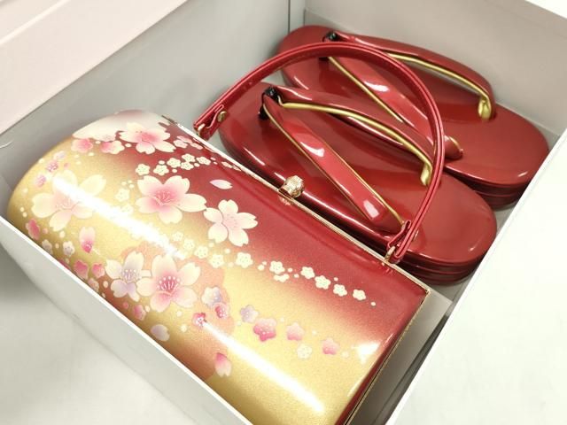 和装　小物 二部式きもの（桜花文様京小紋） セパレサーヴォOD-681の通販