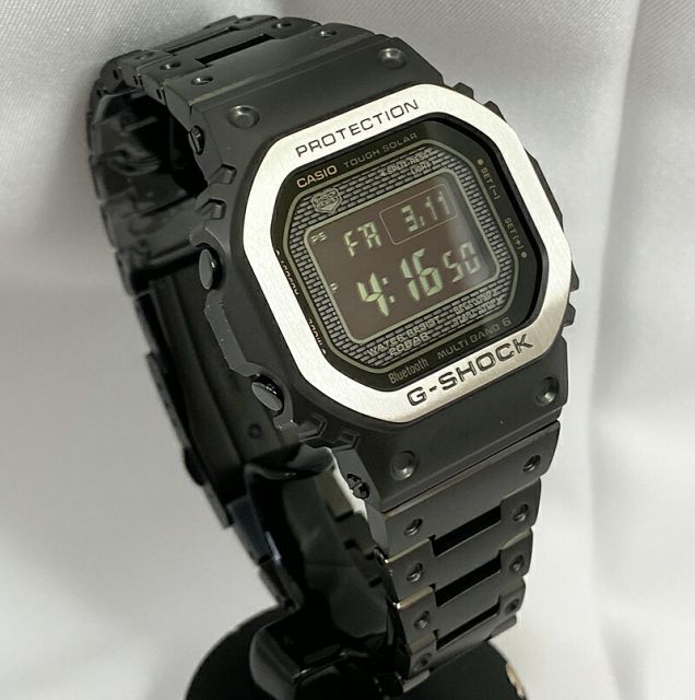 Gショックフルメタル G-SHOCK BABY-G カシオ 電波ソーラー GMW-B5000MB-1JF ブルートゥース対応 人気 ラッピング無料  手書きのメッセージカード - メルカリ