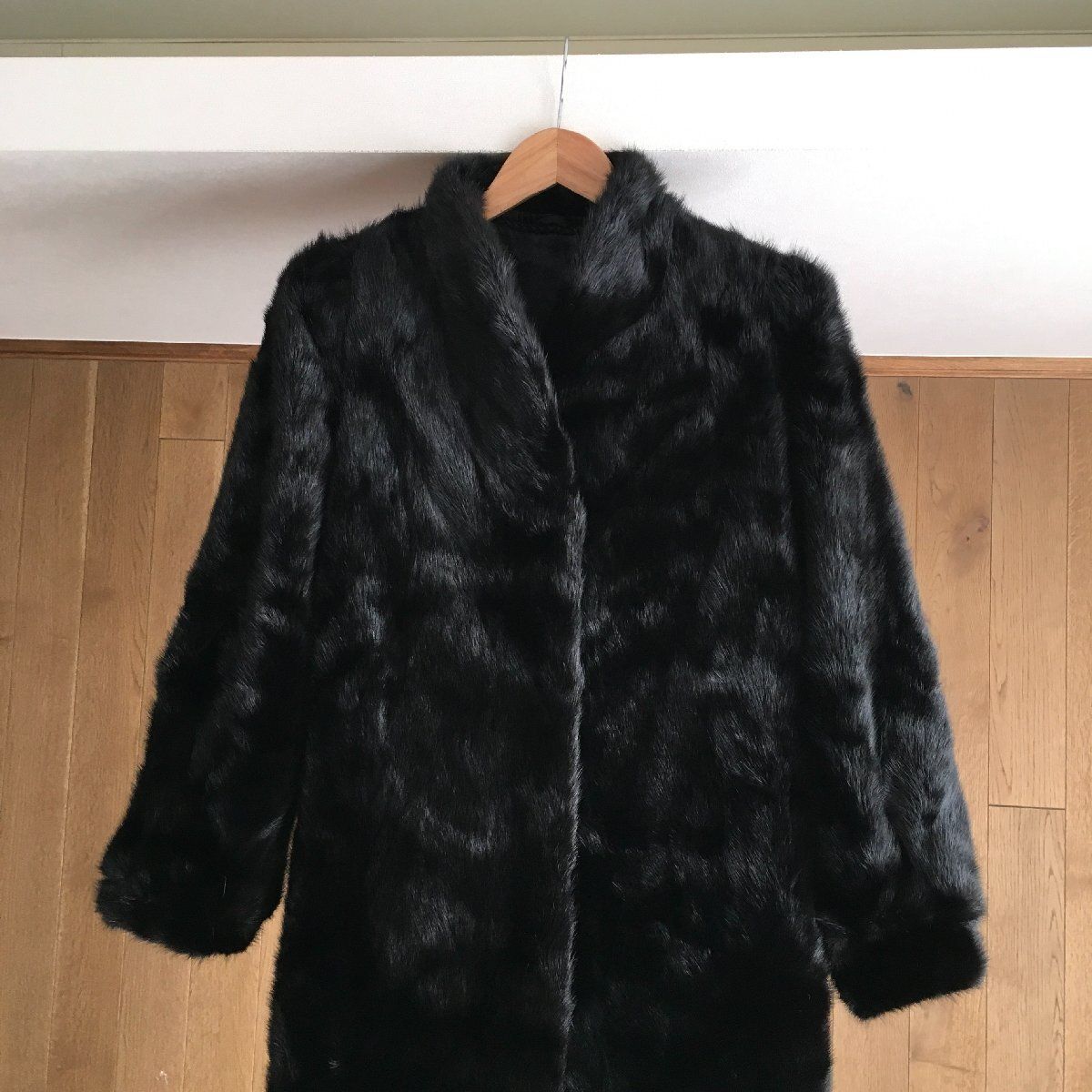 美品 SAGA MINK サガミンク 毛皮 Superb Quality ロング コートM 