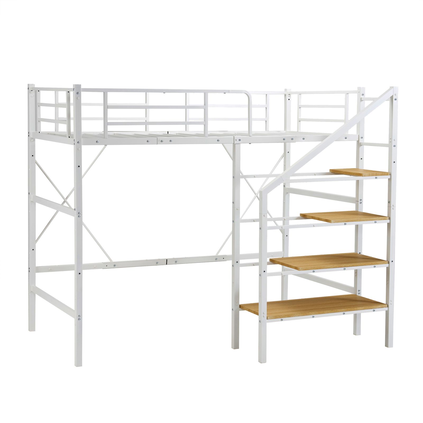 シングルベッドフレーム (ニトリ)・マットレス(テンピュール) セット