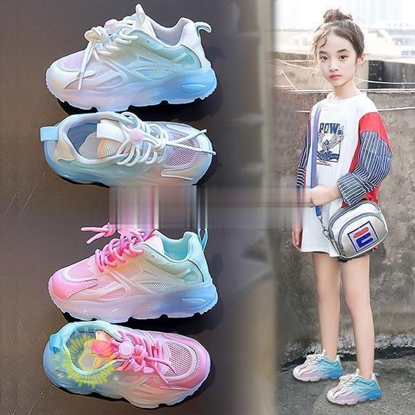 スニーカー キッズ 女の子 子供 靴 男の子 春 夏 秋 シューズ 軽量 通気 子ども ジュニアシューズ スポーツ キッズ靴 くつ ベビー靴 おしゃれ 可愛い 遠足