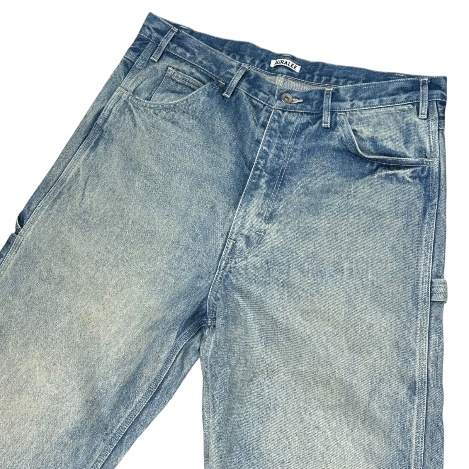 auralee 24aw デニム AURALEE 24AW DENIM PAINTER PANTS size 5 - メルカリ