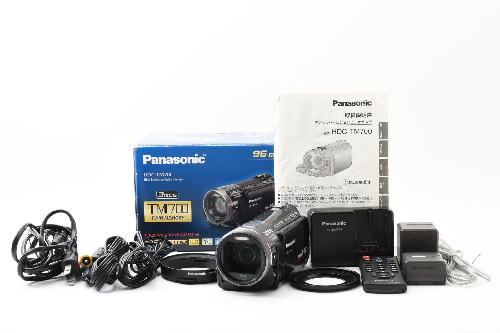 [良品] パナソニック Panasonic HDC-TM700 ブラック #2303798A