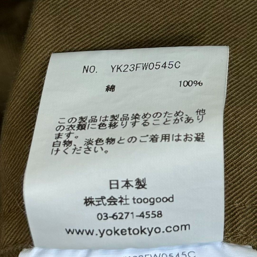 定価85800円 新品 YOKE 23AW Military Coat ミリタリーコート トレンチ