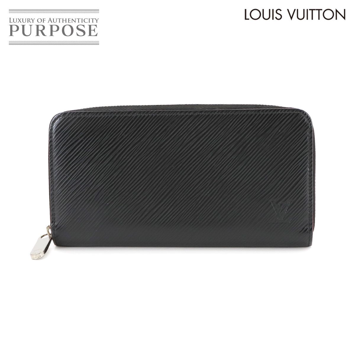 ルイ ヴィトン LOUIS VUITTON エピ ジッピー ウォレット 長財布 レザー ノワール ホットピンク M64838 90294496