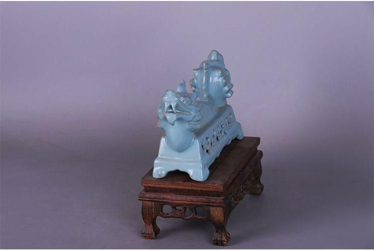宋汝窯双龍筆架 書道具 文房具 工芸品 美術品 置物 - メルカリ