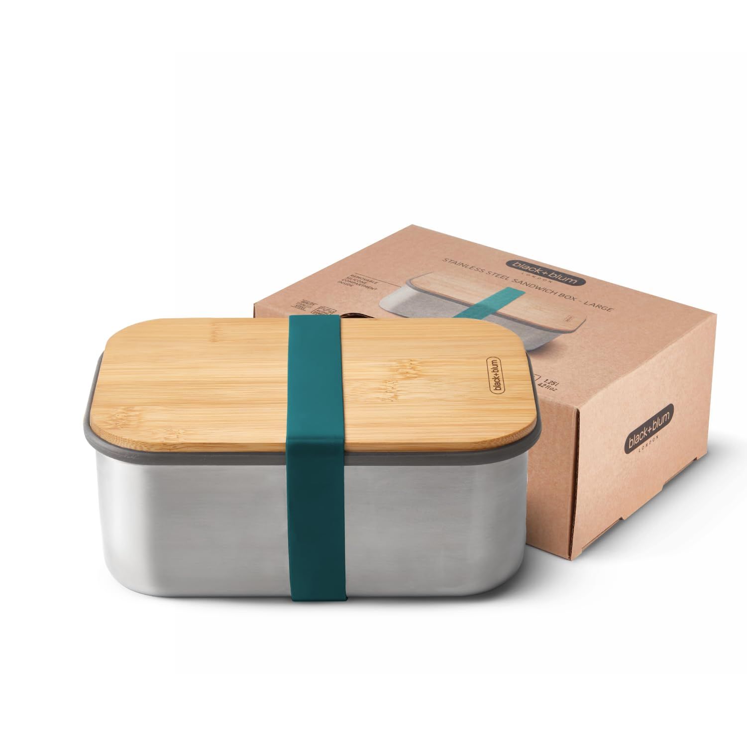 ブラックブルム お弁当箱 サンドイッチボックスL 14041 ｵｰｼｬﾝ