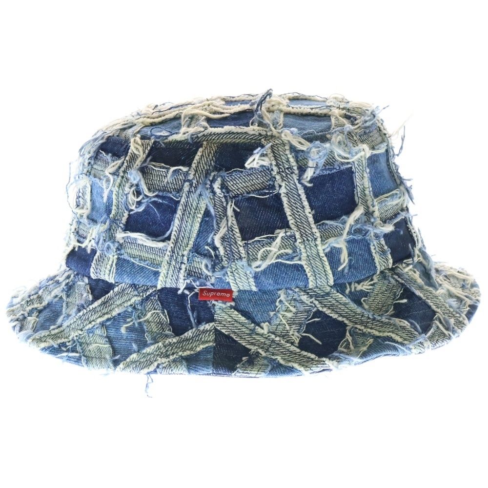 SUPREME (シュプリーム) 23SS Frayed Patchwork Denim Crusher