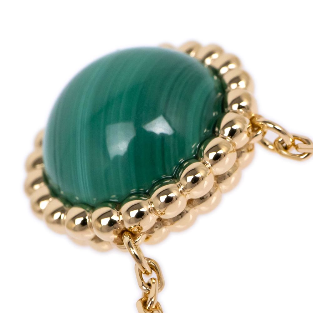 ヴァンクリーフ　ペルレ クルール ペンダント　マラカイト　ネックレス ヴァンクリーフ＆アーペル Van Cleef & Arpels ペルレクルール