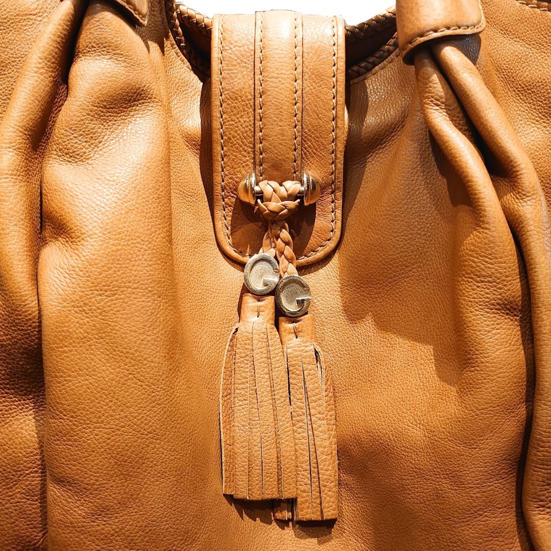 GUCCI グッチ マラケシュ フリンジ レザー　トートバッグ GUCCI グッチ マラケシュ フリンジ レザートートバッグ