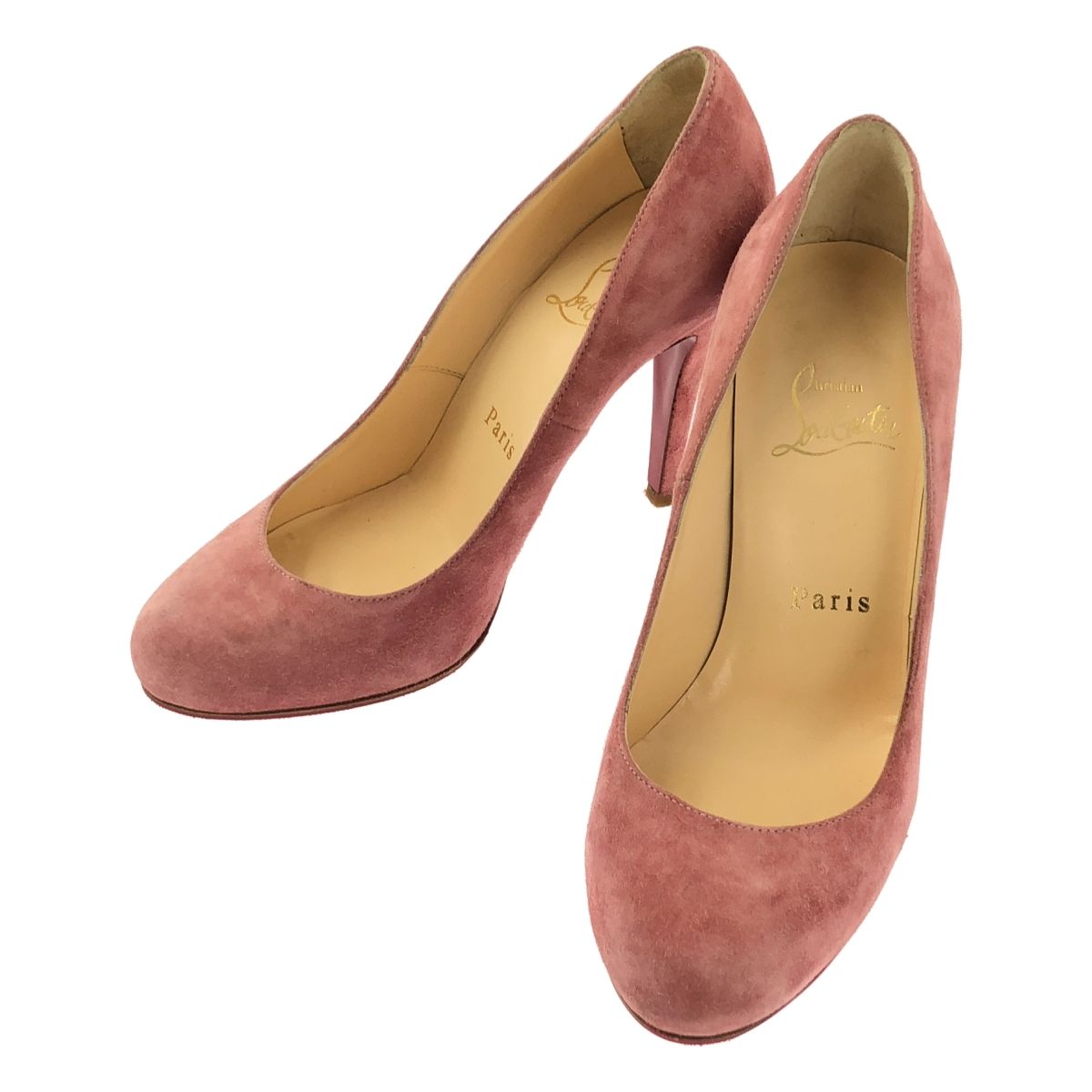 35　Christian Louboutin　ルブタン　ピンクベージュ　未使用 Pumppie 85 ベージュ パテントレザー - Shoes - Women
