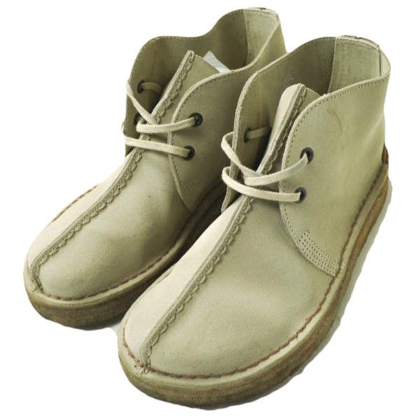 Clarks x BEAMS クラークス ビームス 別注 40周年記念 Desert Trek Hi デザートトレック ハイ 26120679 UK6(24cm)  SAND チャッカ ハイカット スエード シューズ g17923 - メルカリ