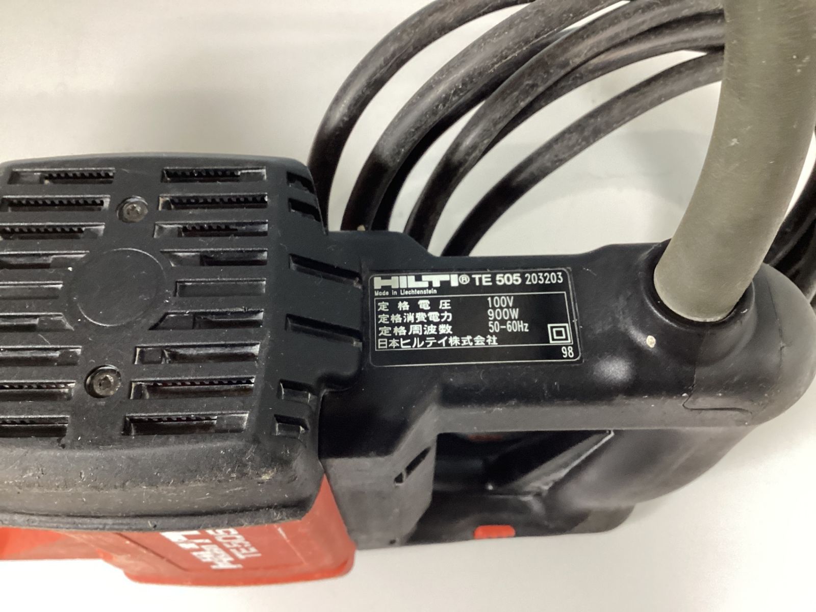 電動ハンマー ハツリ機