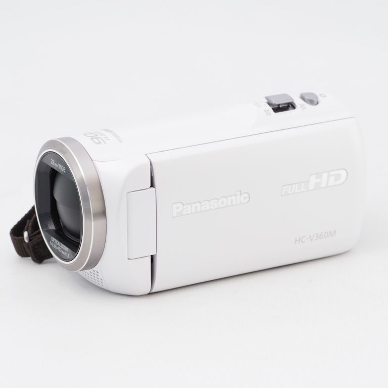 パナソニック HDビデオカメラ 16GB ホワイト HC-V360M-W-