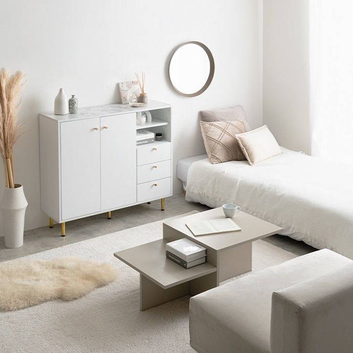 幅100cm】Camila キャビネット - メルカリ