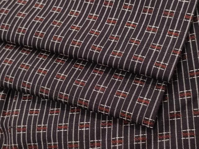 平和屋着物○男性 紬 吉祥文 キングサイズ 正絹 逸品 CAAS8414vf