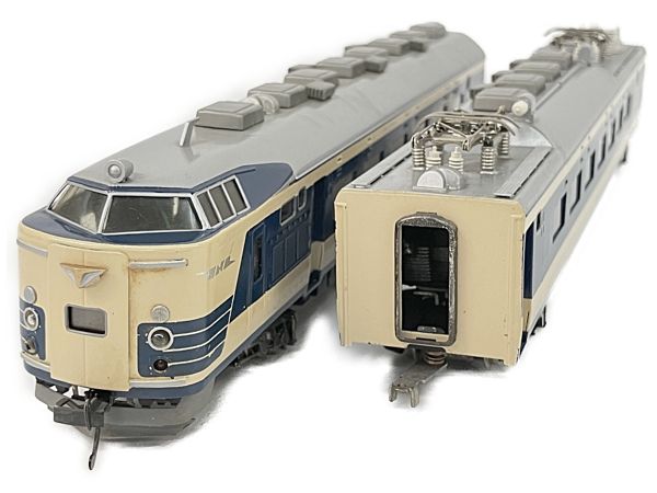 KTM KATSUMI モハネ クハネ 581形 寝台特急電車 581系 2両 HOゲージ 鉄道模型 ジャンク Z8784611 - メルカリ