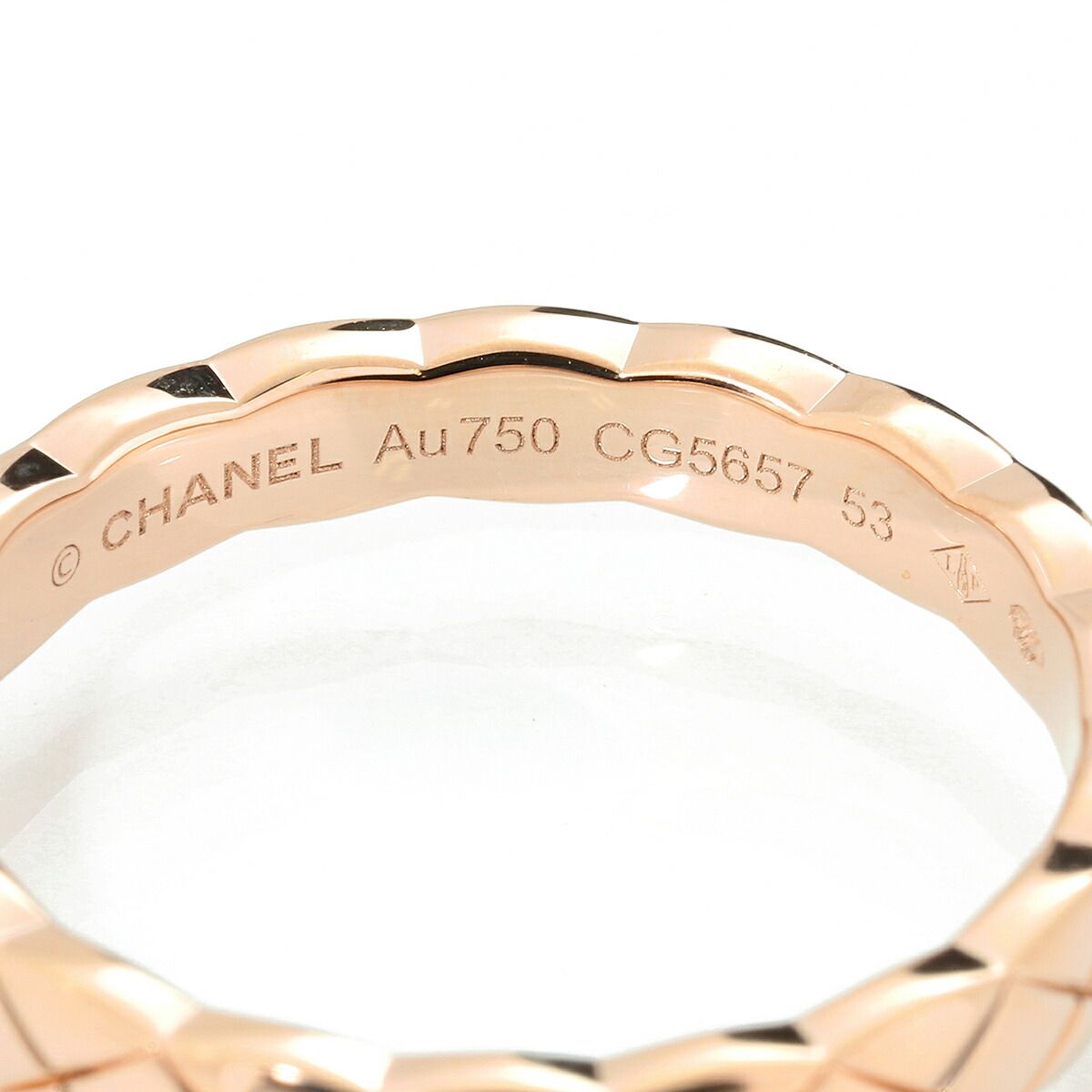 シャネル ココ クラッシュ リング 指輪 K18 12号 CHANEL 中古  