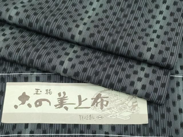 平和屋着物 上 夏物 東京の老舗呉服問屋 菱一 上布 玉駒 勇屋織物謹製 証紙付き CZAA3850s5