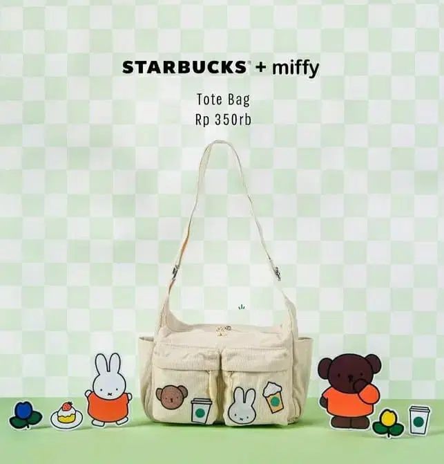 STARBUCKS(スターバックス) ミッフィー バッグ - メルカリ