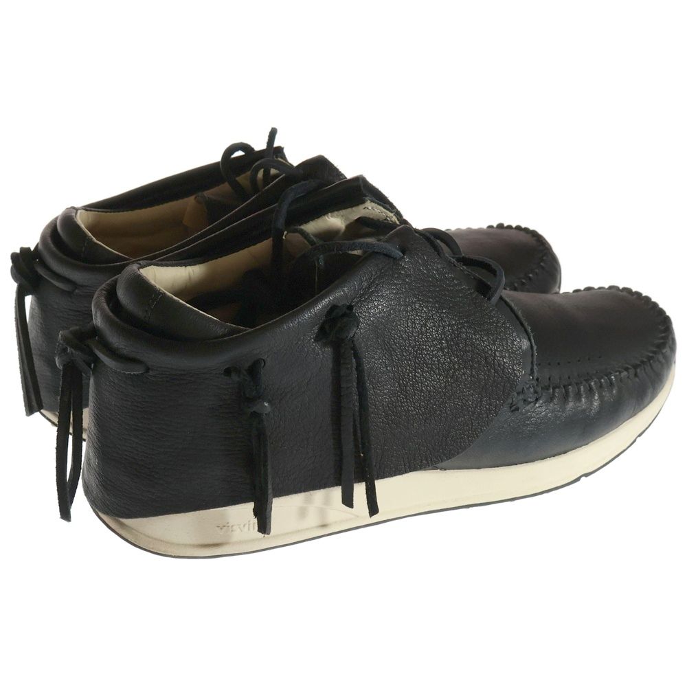 VISVIM ヴィスヴィム 15 AW FBT ELK エルク レザー モカシンシューズ ブラック その他 靴