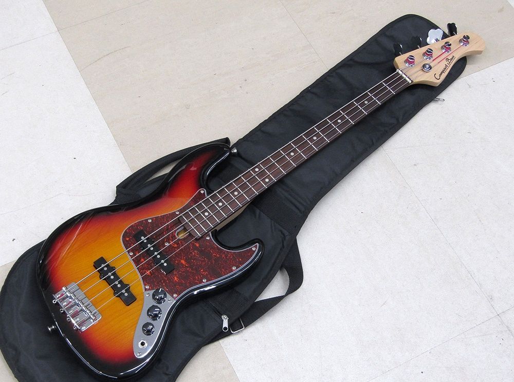 【軽量】Compact Bass CJB-60s ジャズベース Compact Bass CJB-60s 3TS 【 京王聖蹟桜ヶ丘店 】 | 島村楽器