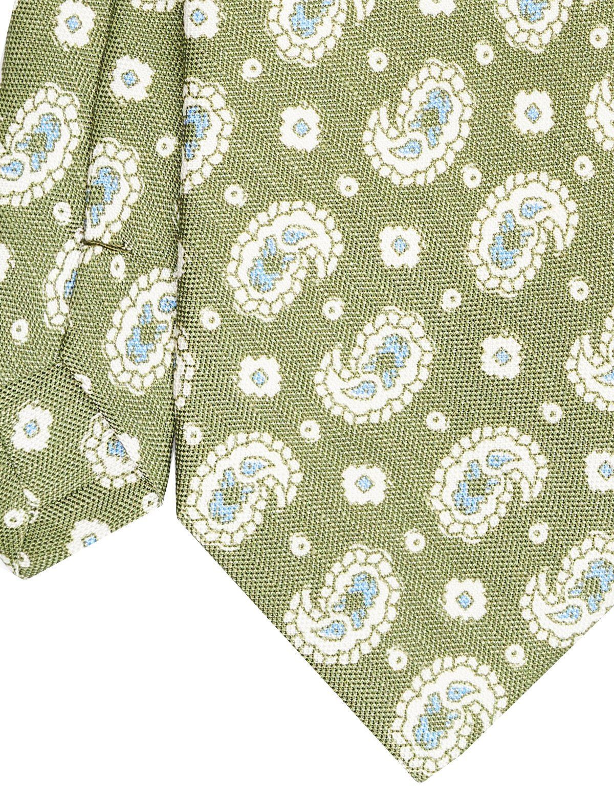 マリネッラ ネクタイ ペイズリー グリーン スミズーラ マリネッラ ネクタイ ペイズリー グリーン スミズーラ マリネッラ