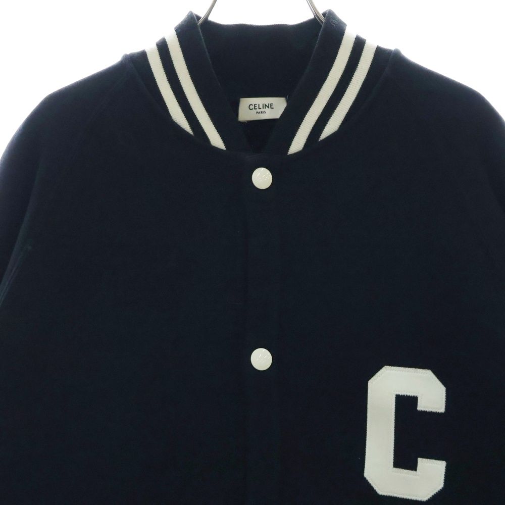 CELINE (セリーヌ) 22AW カレッジロゴ テディジャケット