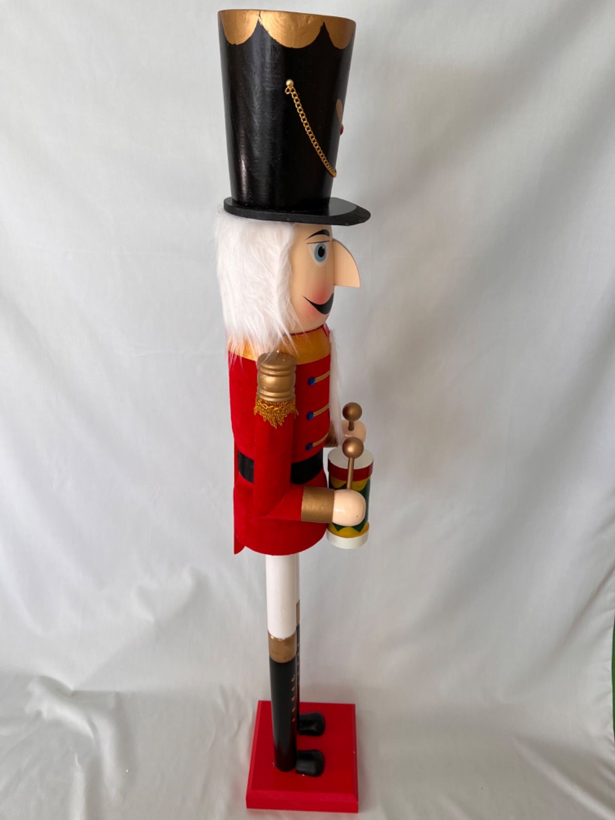 ずっきー様️ハンドメイド＊くるみ割り人形ビックサイズトートバック２個 くるみ割り人形 ザイフェナーフォルクスクンスト Seiffener Volkskunst