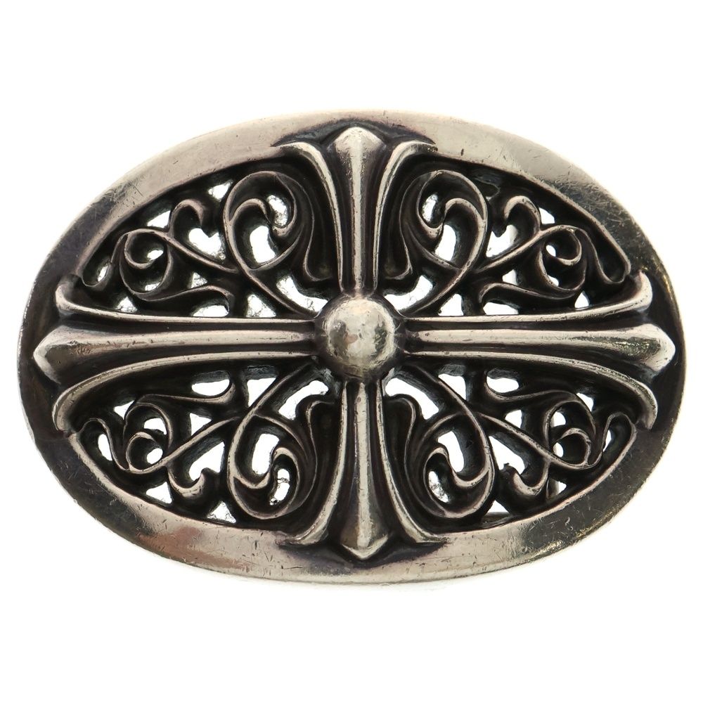 CHROME HEARTS クロムハーツ OVAL CROSS STRAP1.5クラシックオーバルクロスバックル シルバー BCA359