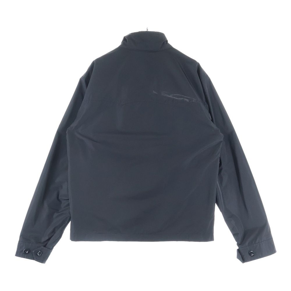 BURBERRY バーバリー 裏地ノバチェック フロントロゴ刺繍ジップアップブルゾンジャケット 8004848 ブラック