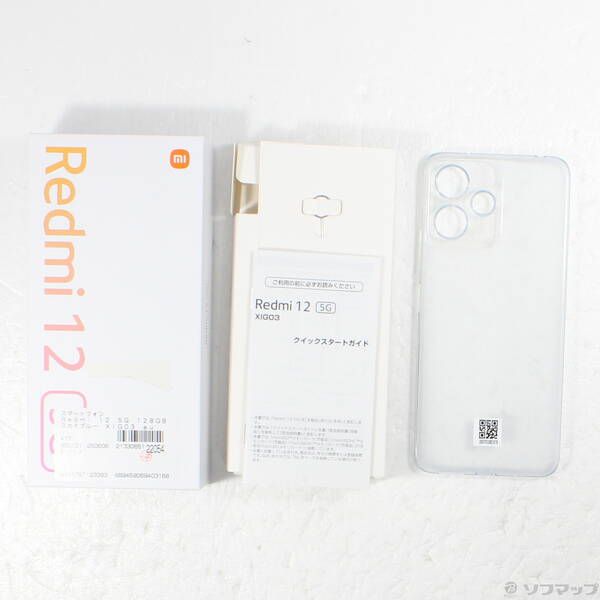 スマートフォン・携帯電話 〔品〕 Redmi 12 5G 128GB スカイブルー